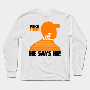 Fake Tiger Long Sleeve T-Shirt